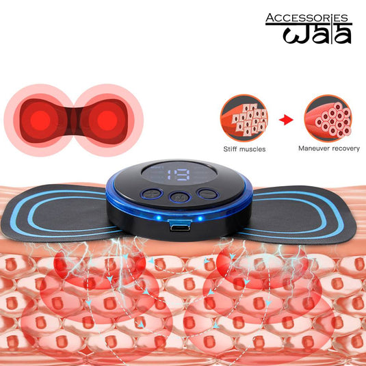 EMS Mini Butterfly Body Massager Pain Relief–
